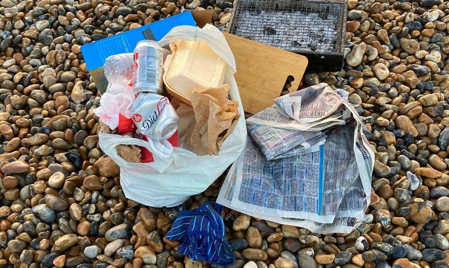 A man who littered twice in Folkestone has been issued with two fines. Photo: FHDC