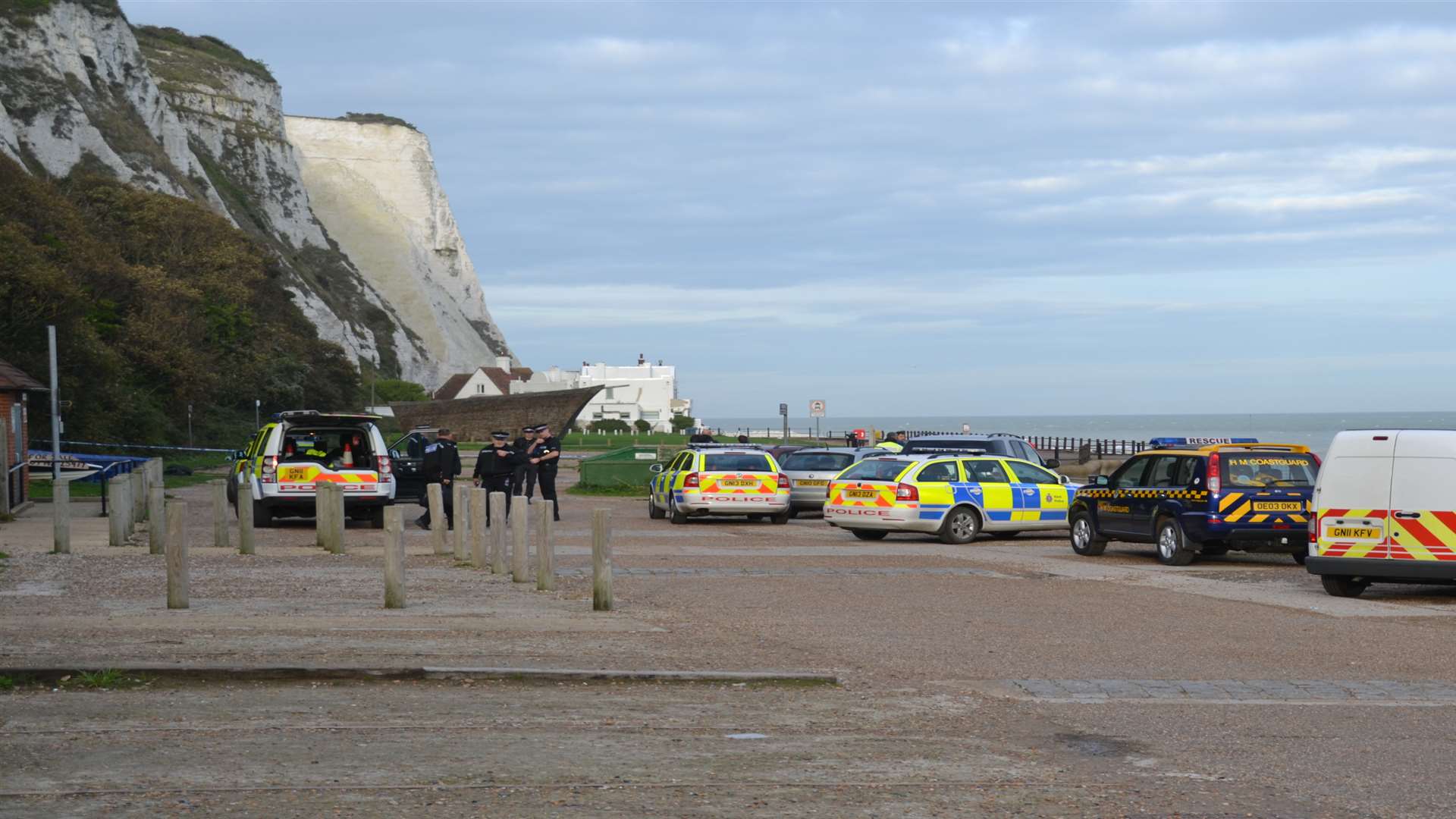 Charles Richardson's body was found at the foot of cliffs in St Margaret's Bay. Stock picture