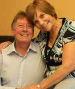 VIVID MEMORIES: Paul Hale with his wife, Jeanette. Picture: ANDY PAYTON