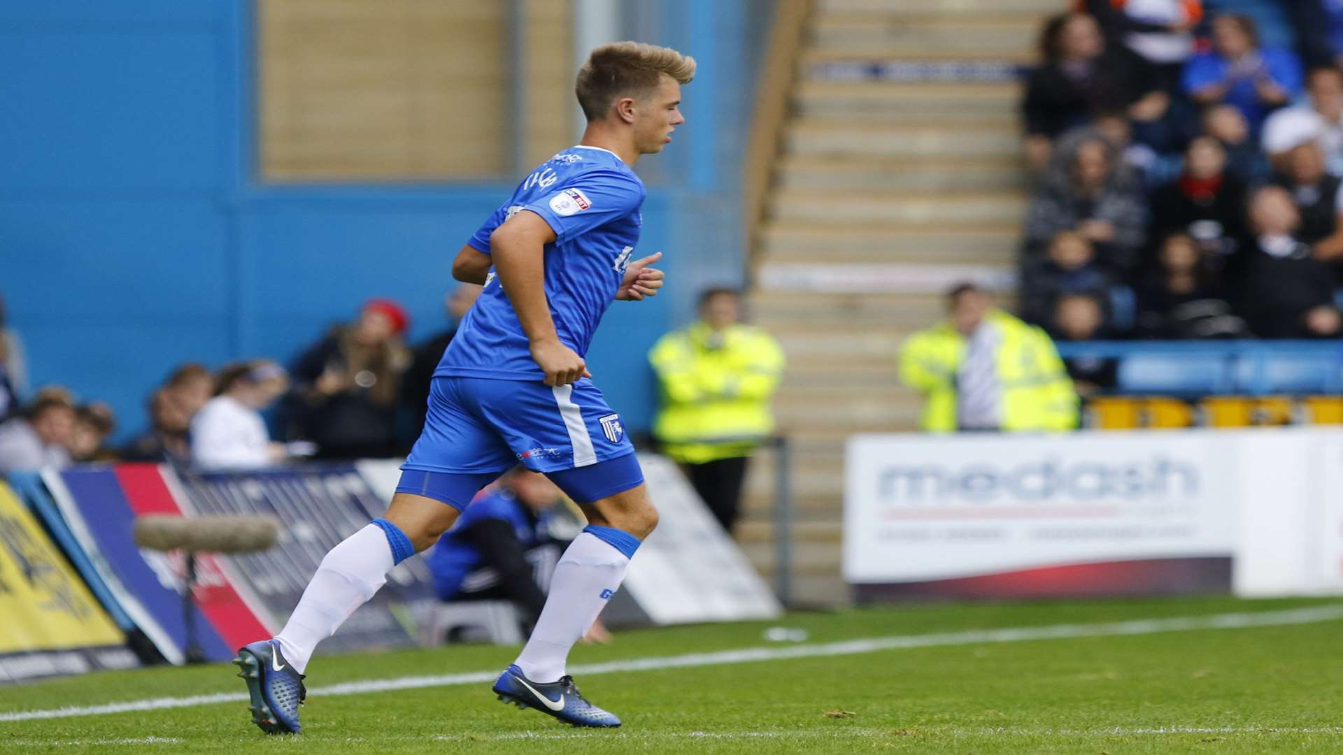 Jack Tucker replaced Ben Nugent in the league game against Portsmouth Picture: Andy Jones