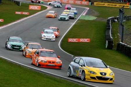 British Touring car action at Brands in September. Picture: BARRY GOODWIN