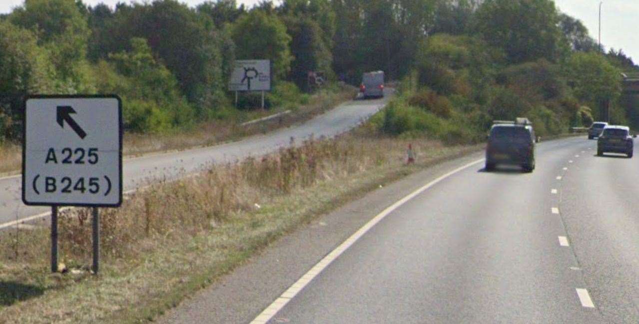 The A21 near Sevenoaks Weald. Picture: Google Maps
