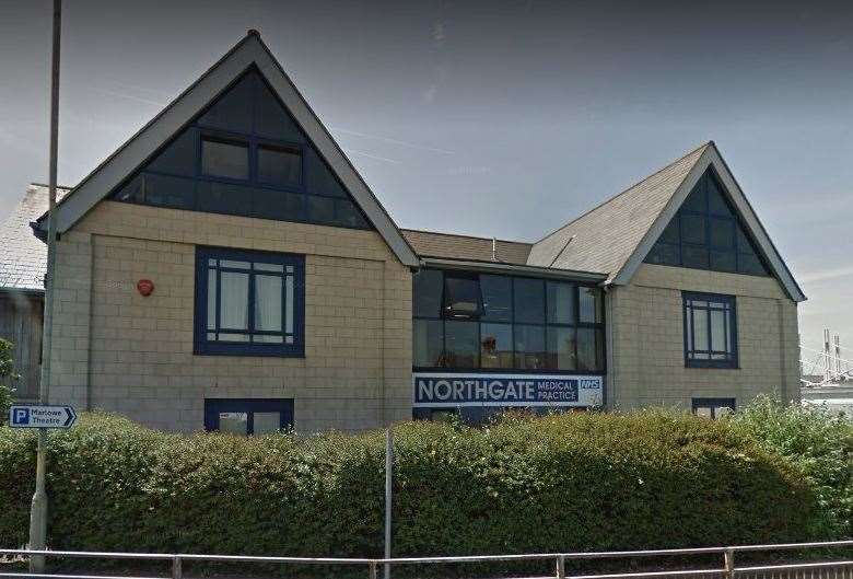 Northgate Medical Practice was evacuated after a suspicious package was found. Picture Google Street View. (9531838)