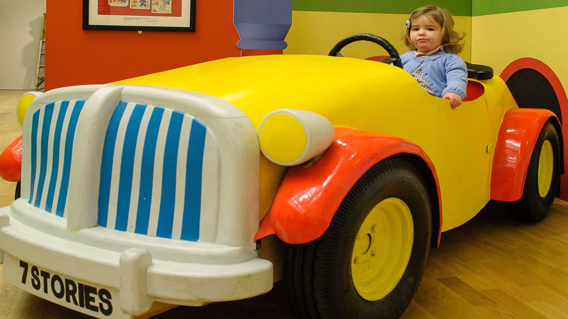 Youngsters will love riding in Noddy's car