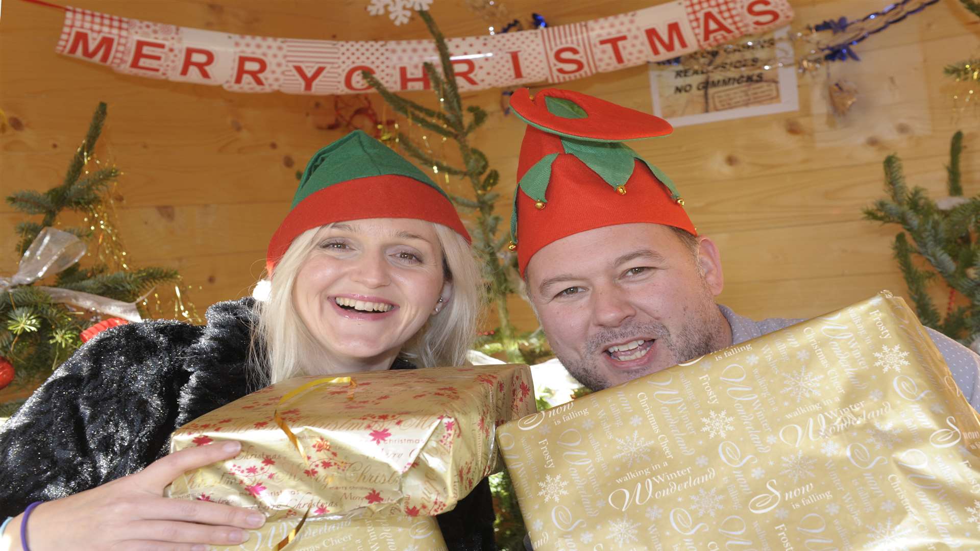 kmfm's Breakfast Garry and Emma at Christmas