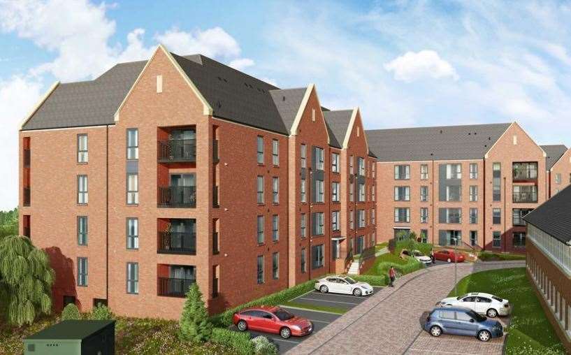Proposals for an extra floor and 10 more flats sparked concerns among nearby residents. Picture: Redrow
