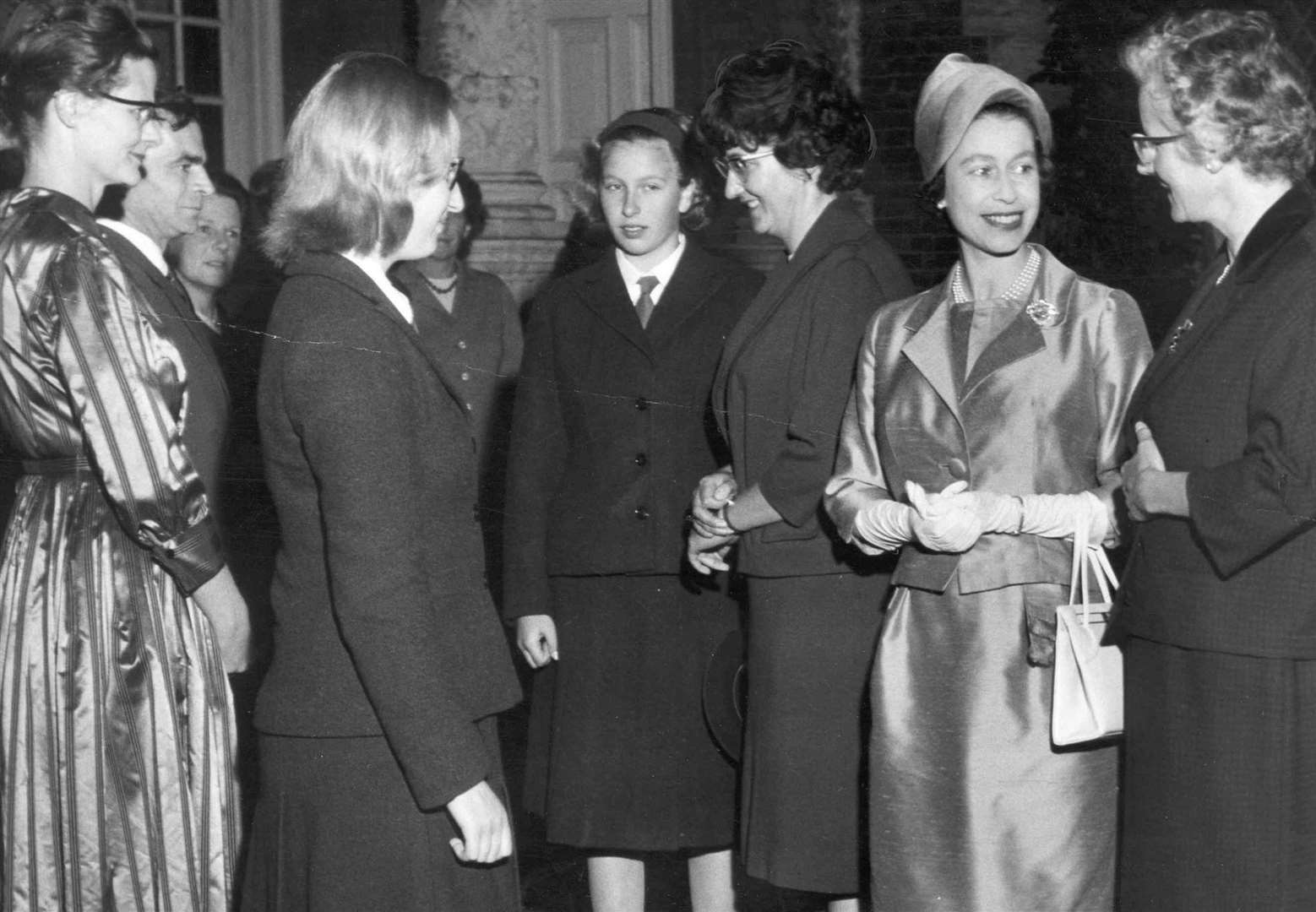 September 1963: The 13-year-old Princess Anne was one of 65 new girls at Benenden School