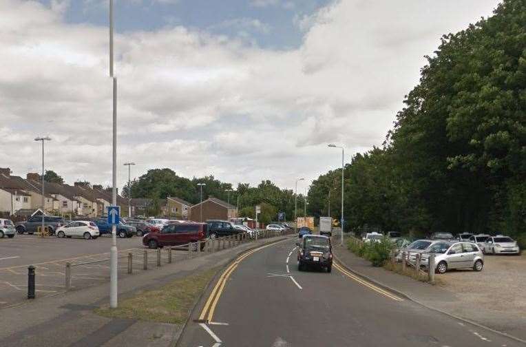 The one-way section of St Michael's Road in Sittingbourne. Picture: Google