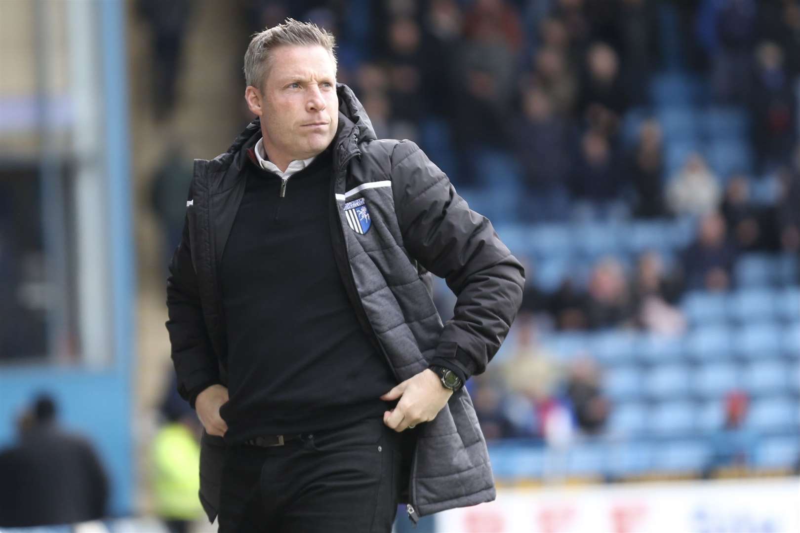 Gillingham manager Neil Harris plotting January changes amid hectic schedule. Picture: KPI