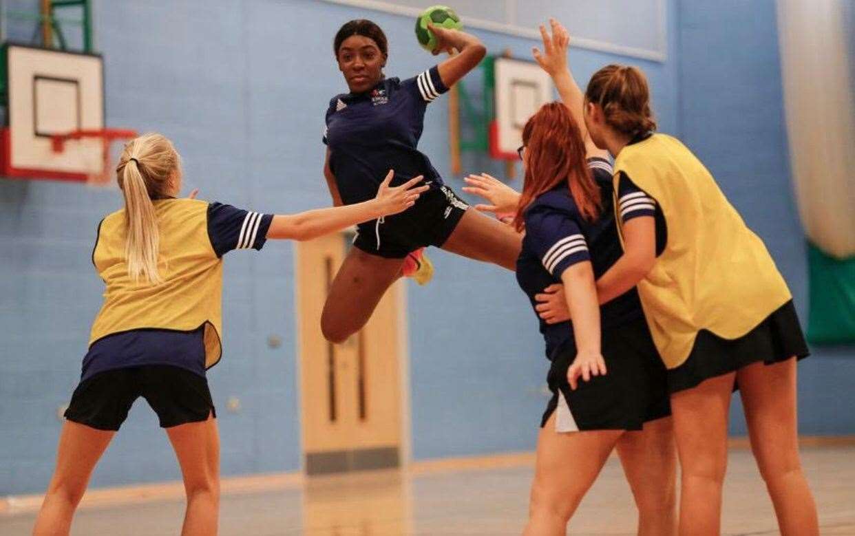 Handball has returned to Ashford