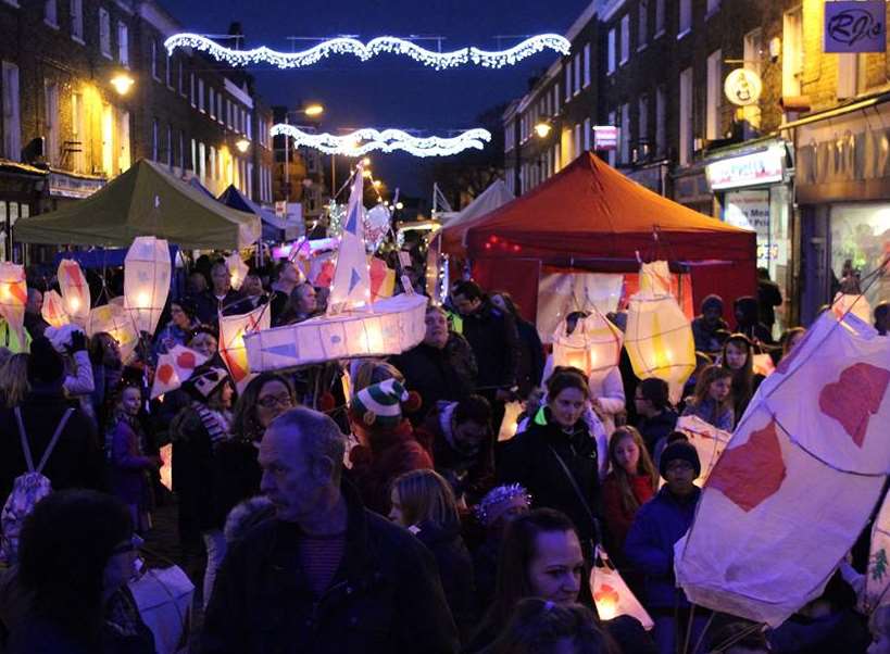 Sheerness Christmas Lights and Lantern Parade