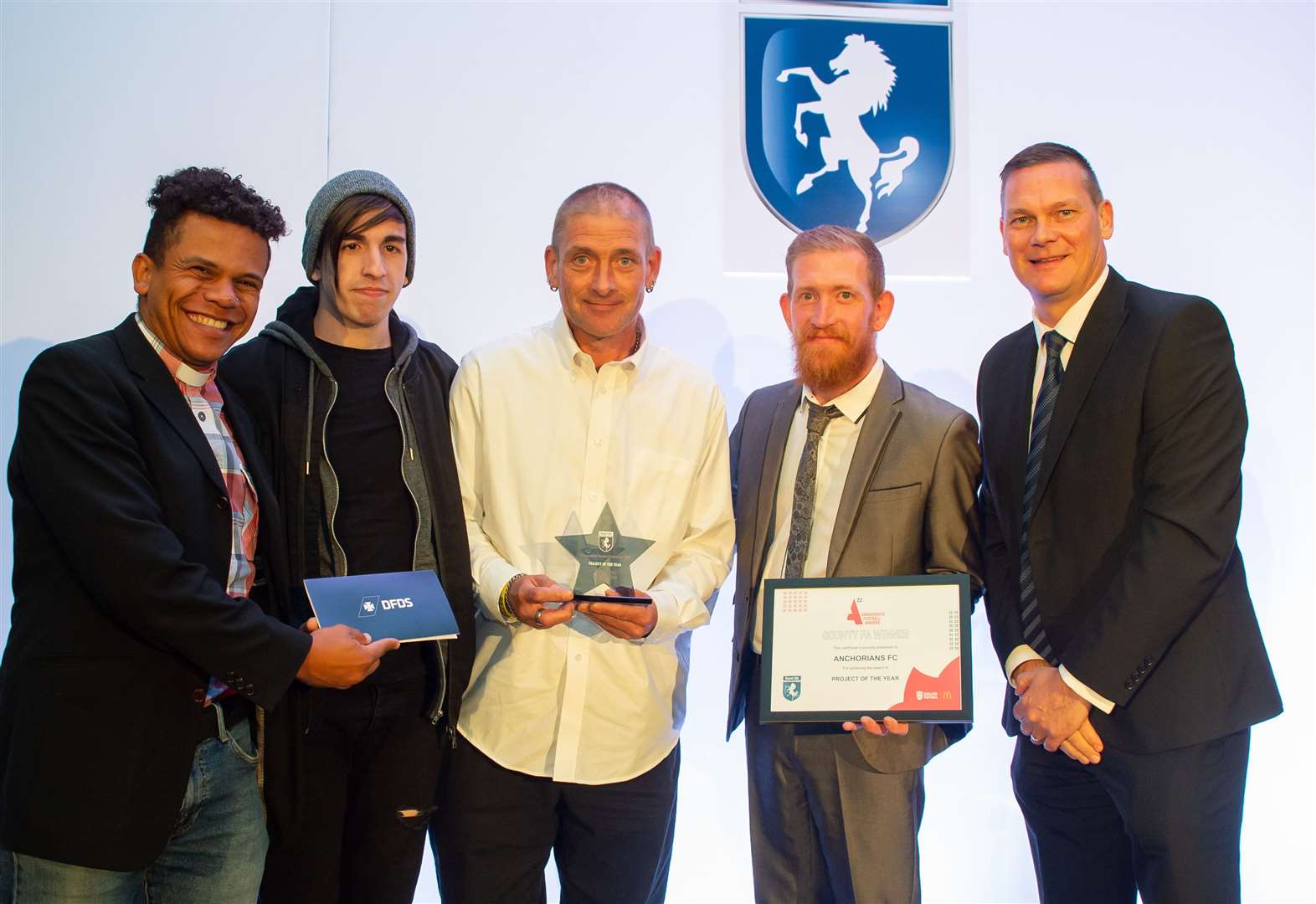 Anchorians, Grassroots Project of the Year. Picture: Kent FA