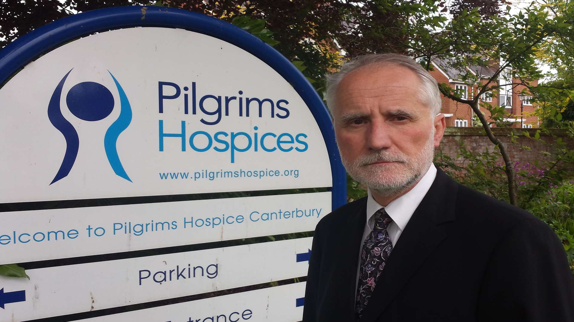 Pilgrims Hospices chief executive Steve Auty