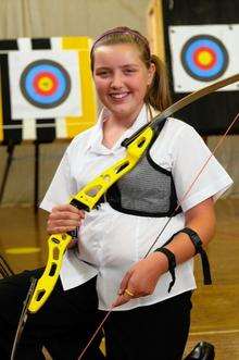 Archery champ Alice Hudson