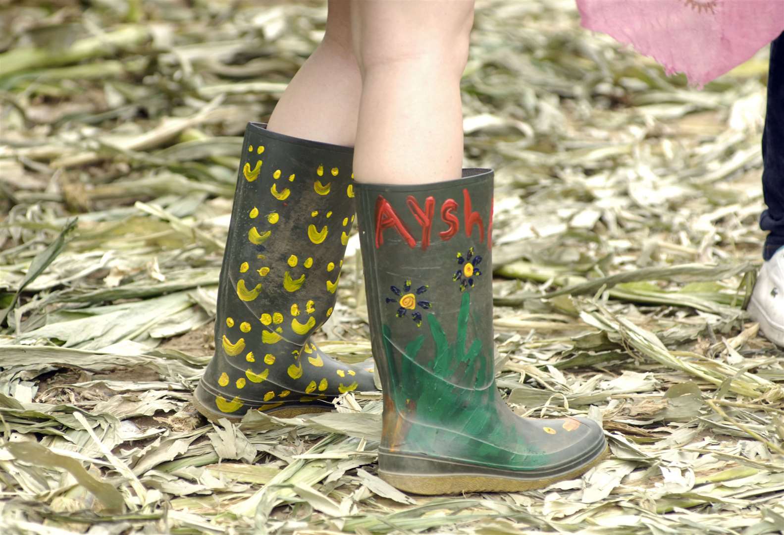 The humble welly - essential festival footwear for a British summer