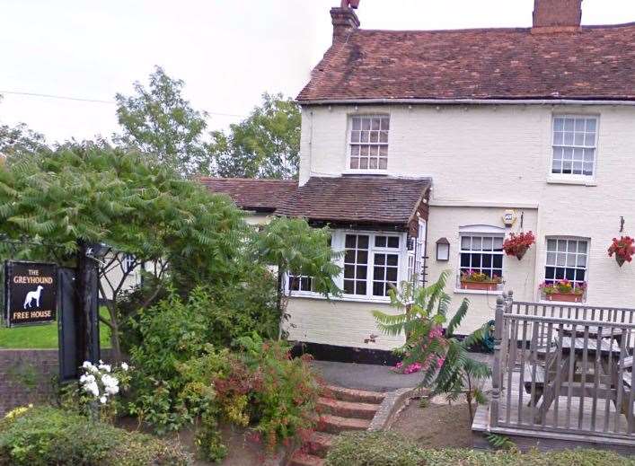 The Greyhound pub in Hever. Picture: Google Street View