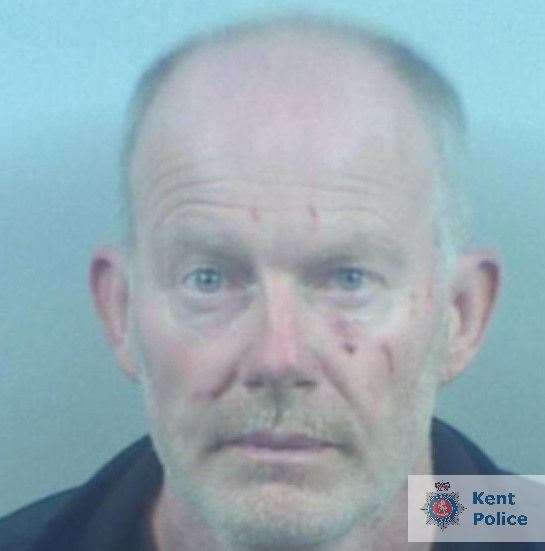 Stalker Kevin O'Driscoll has been jailed. Picture Kent Police