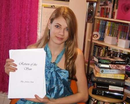 Simon Langton Girls' pupil Jordan Clark is on the second book in her fantasy trilogy