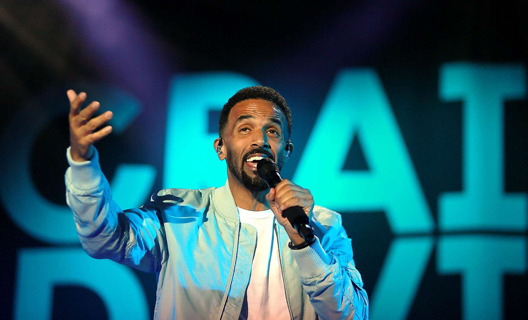 Craig David was a hit with the audience