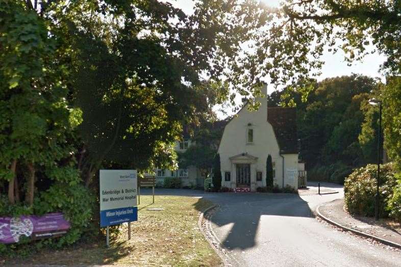 Edenbridge War Memorial Hospital. Google Street View