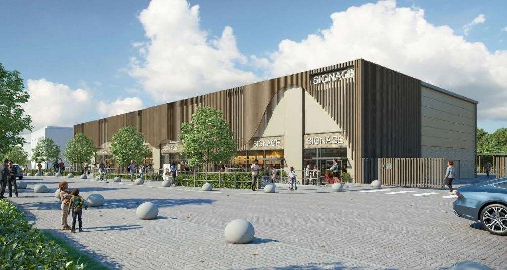 The new building will be used for food and drink. Picture: Tunbridge Wells Borough Council