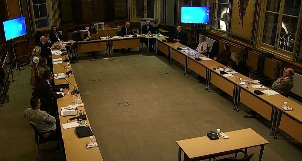 Margaret Rose struggled to hold back the tears when she reported her experience to Maidstone council's Crime and Disorder Committee, shortly after the raid