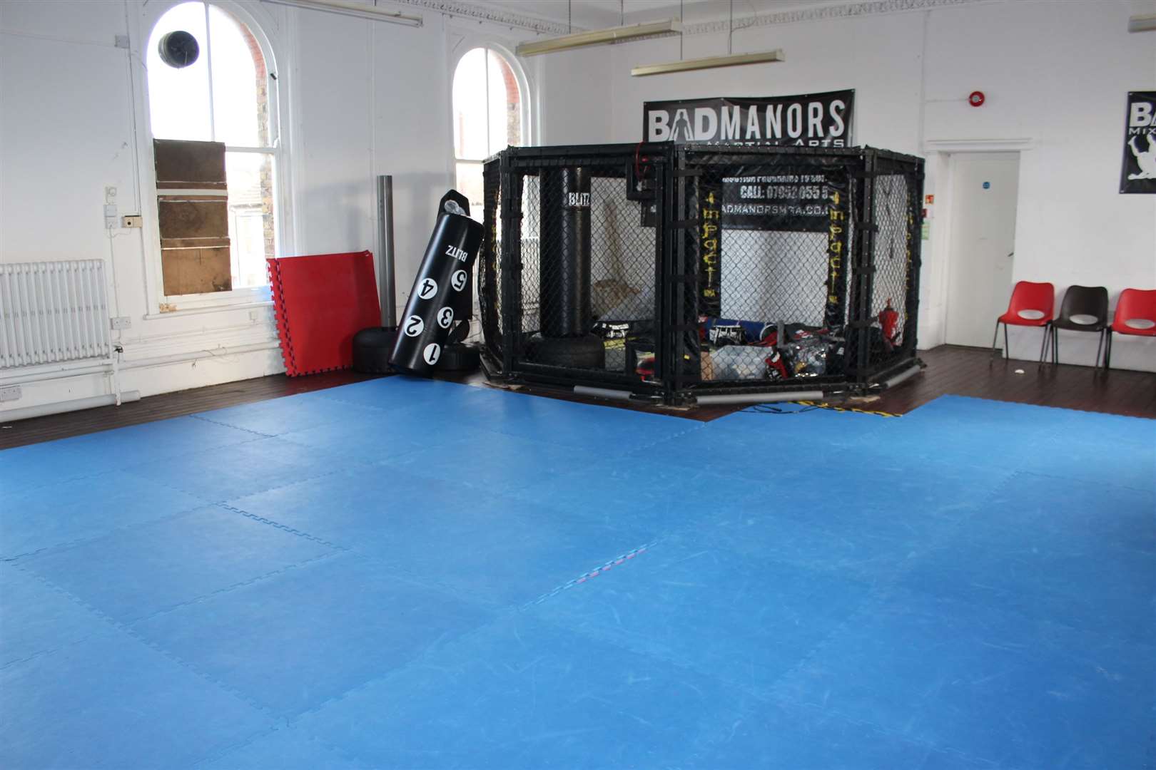 The upstairs hall at Masters House, the former council offices in Trinity Road, Sheerness, was used for martial arts and dance schools