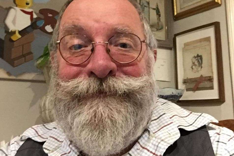 Folkestone bookseller Patrick Marrin is to shave off his beard to raise money for Kent Refugee Action Network