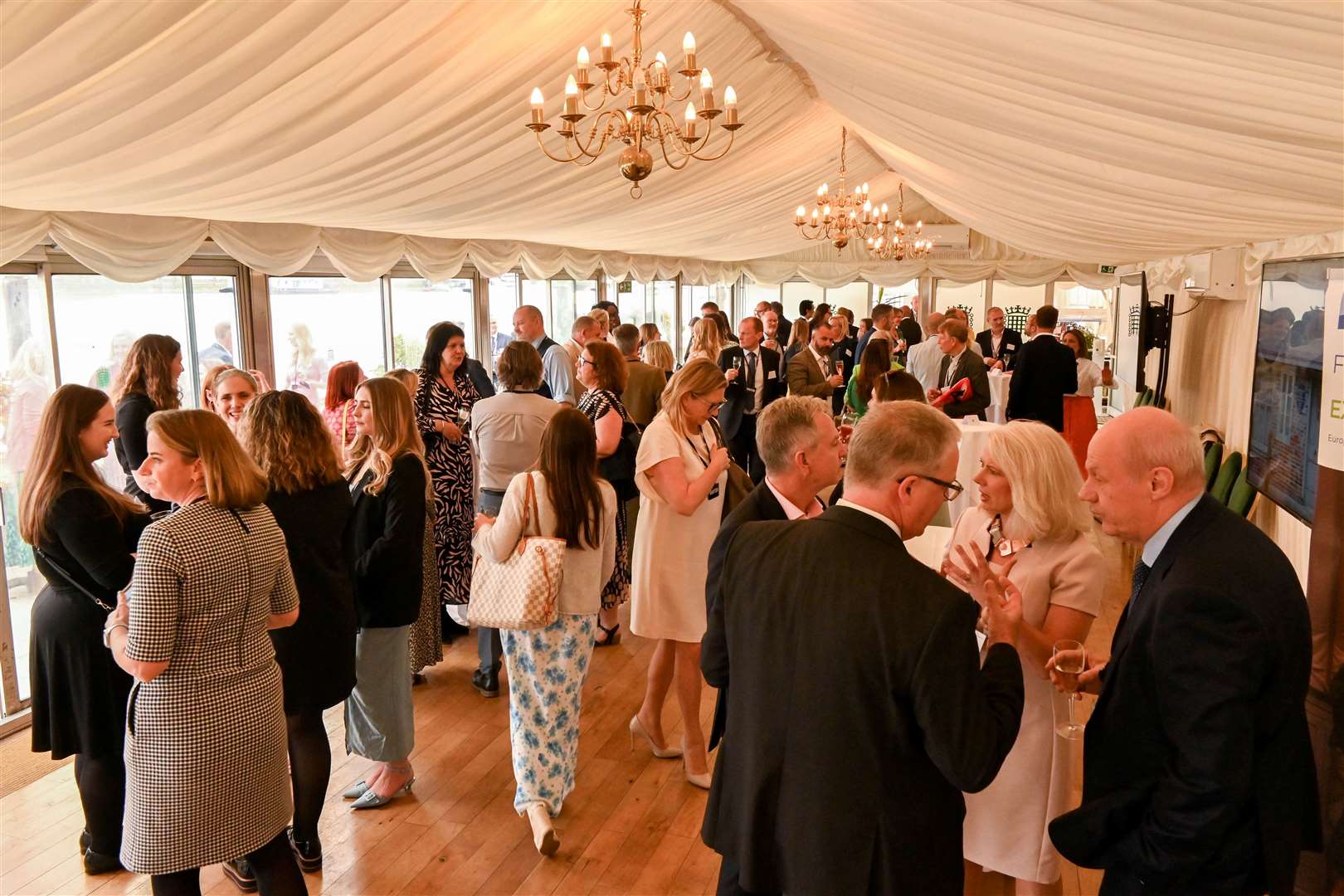 MPs mixed with industry leaders at the Parliamentary reception. Picture: Visit Kent