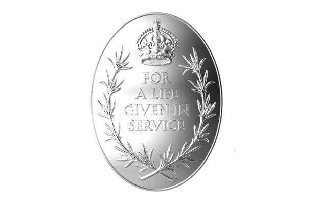 The Elizabeth Emblem will commemorate public servants killed in the line of duty. Image: Cabinet Office.