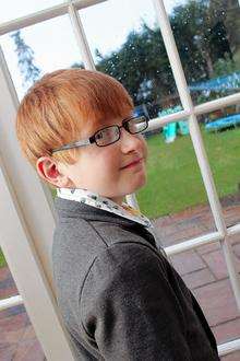 Minterne Junior School pupil Kyai Calver, 11, has his eyes set on a career in either theatre, music or films