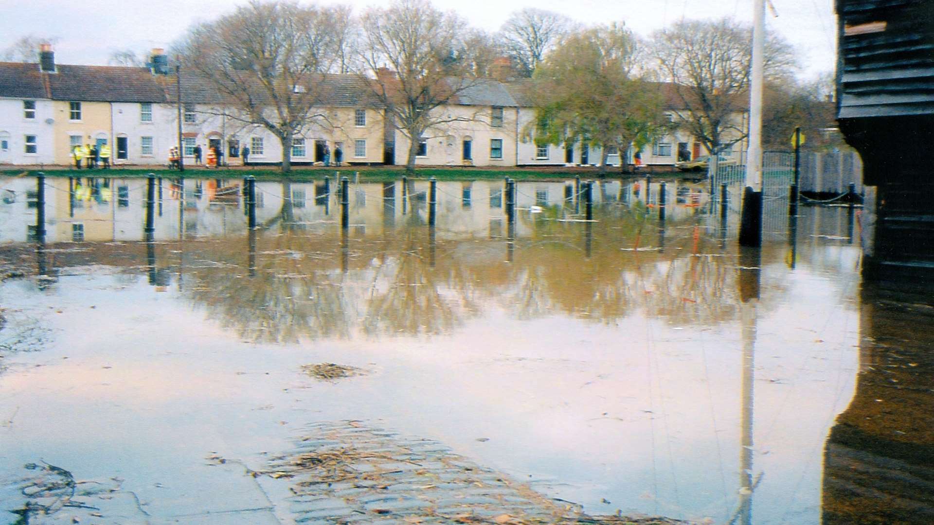 Second prize: Reflection after the floods, by Frances Ward, December 6, 2013