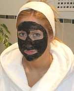 UNDER THE SKIN: Rachel Smith tries out a Moor at Home face mask