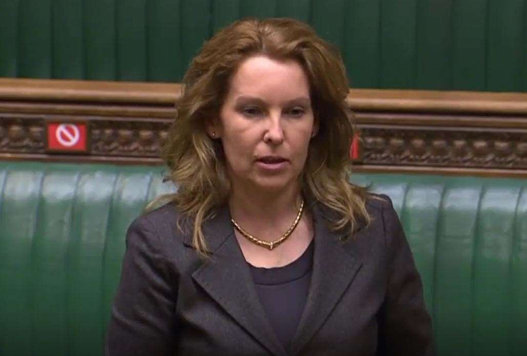 Mrs Elphicke raised the need to end crossings in the House of Commons this week