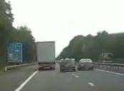 Dashcam footage shows Money driving at speeds of more than 100mph weaving between cars on the M2. Picture: Kent Police