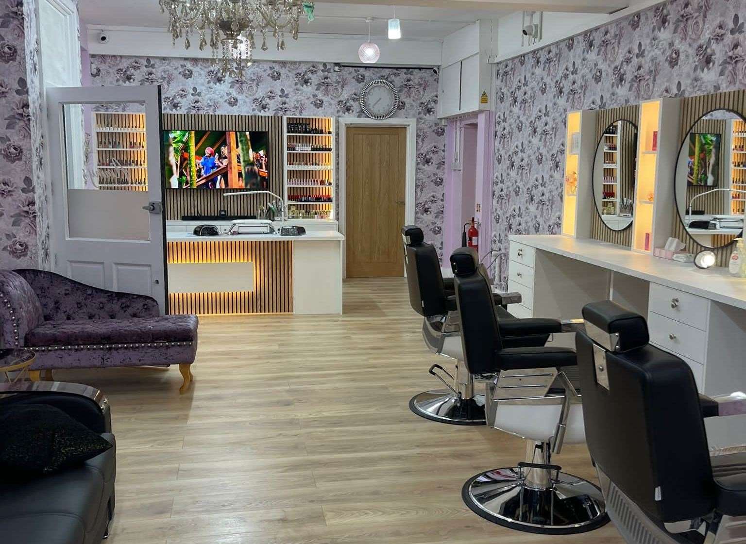 The beauty salon in Sheerness has kept its previous clientele. Picture: Love Kaur