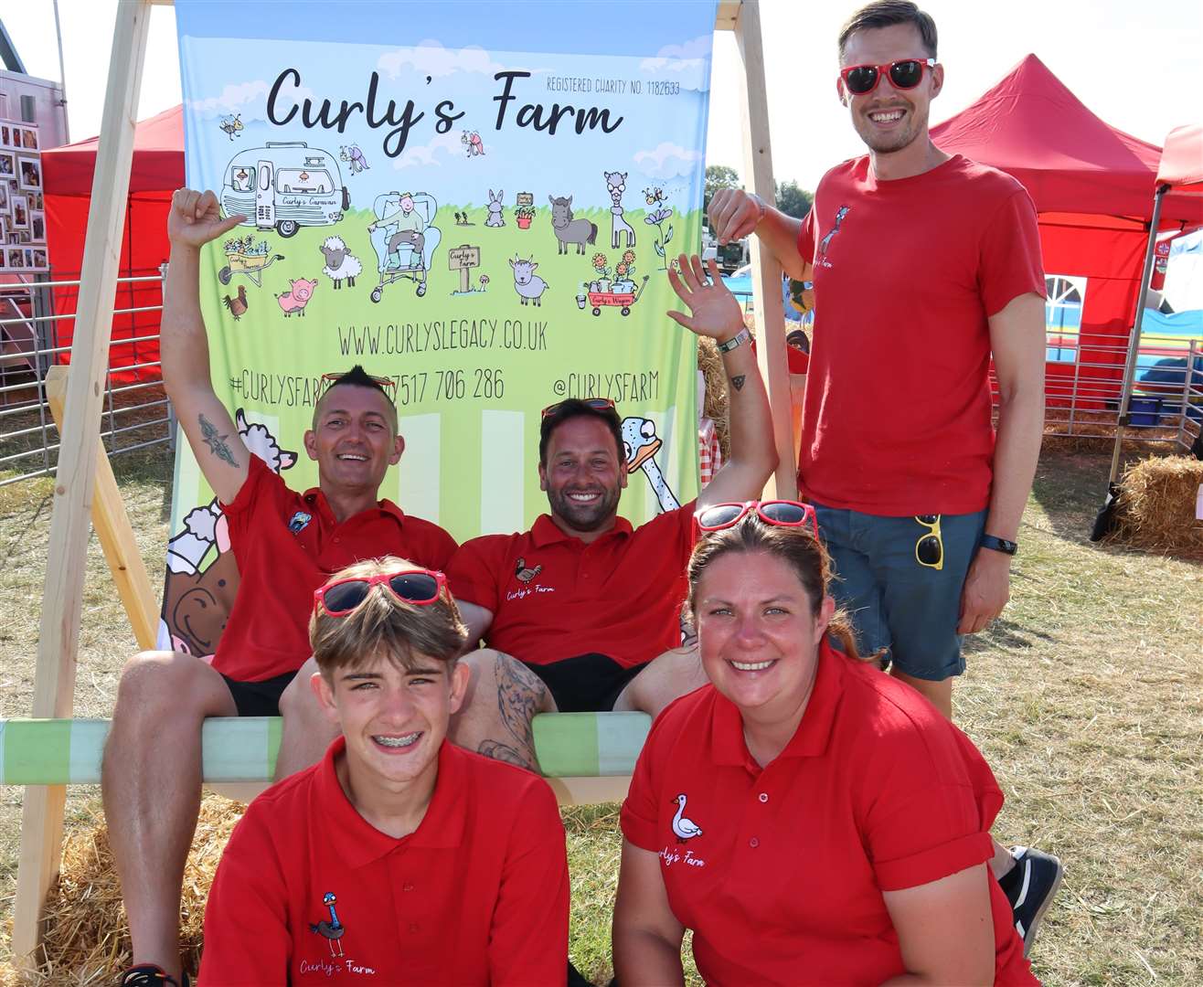 Curly's Farm from Sheppey at this year's Kent County Show