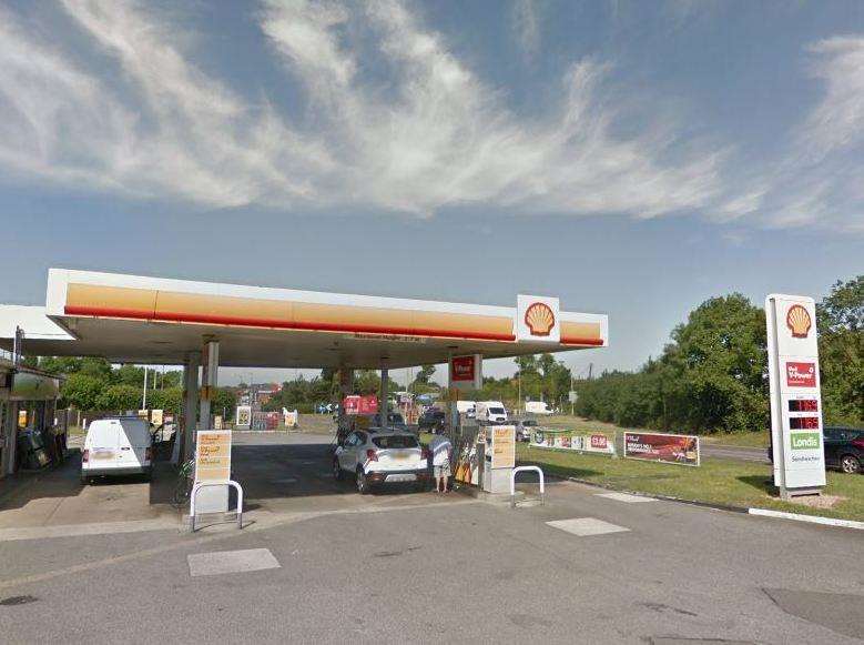 The Shell garage at Chestfield Roundabout. Picture: Google Street View (2702272)