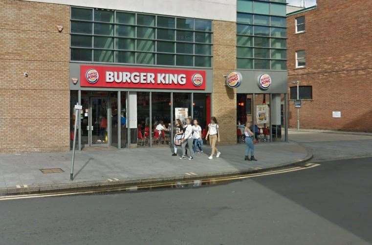 Burger King Folkestone. Image: Google (18786403)