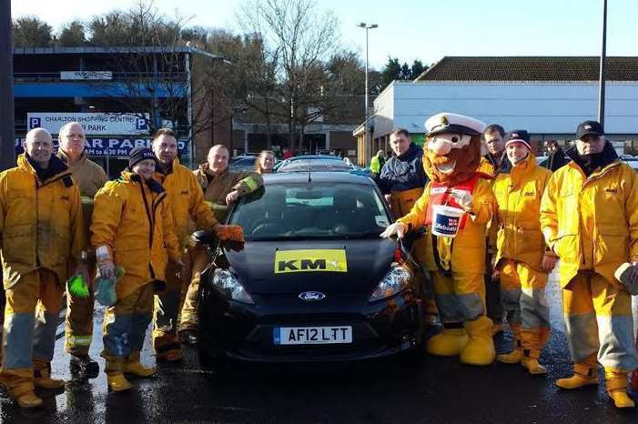 Claire Hall, from the KM Group used the car wash services in Dover's Asda car park