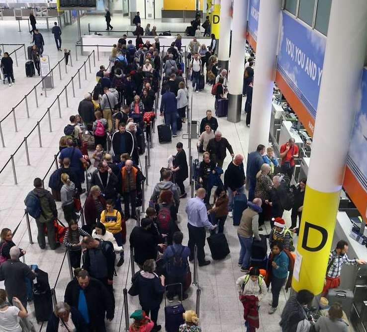The drone sightings caused chaos at Gatwick (Gareth Fuller/PA)