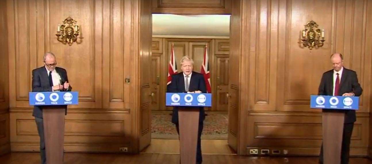 Boris Johnson addressed the nation yesterday evening