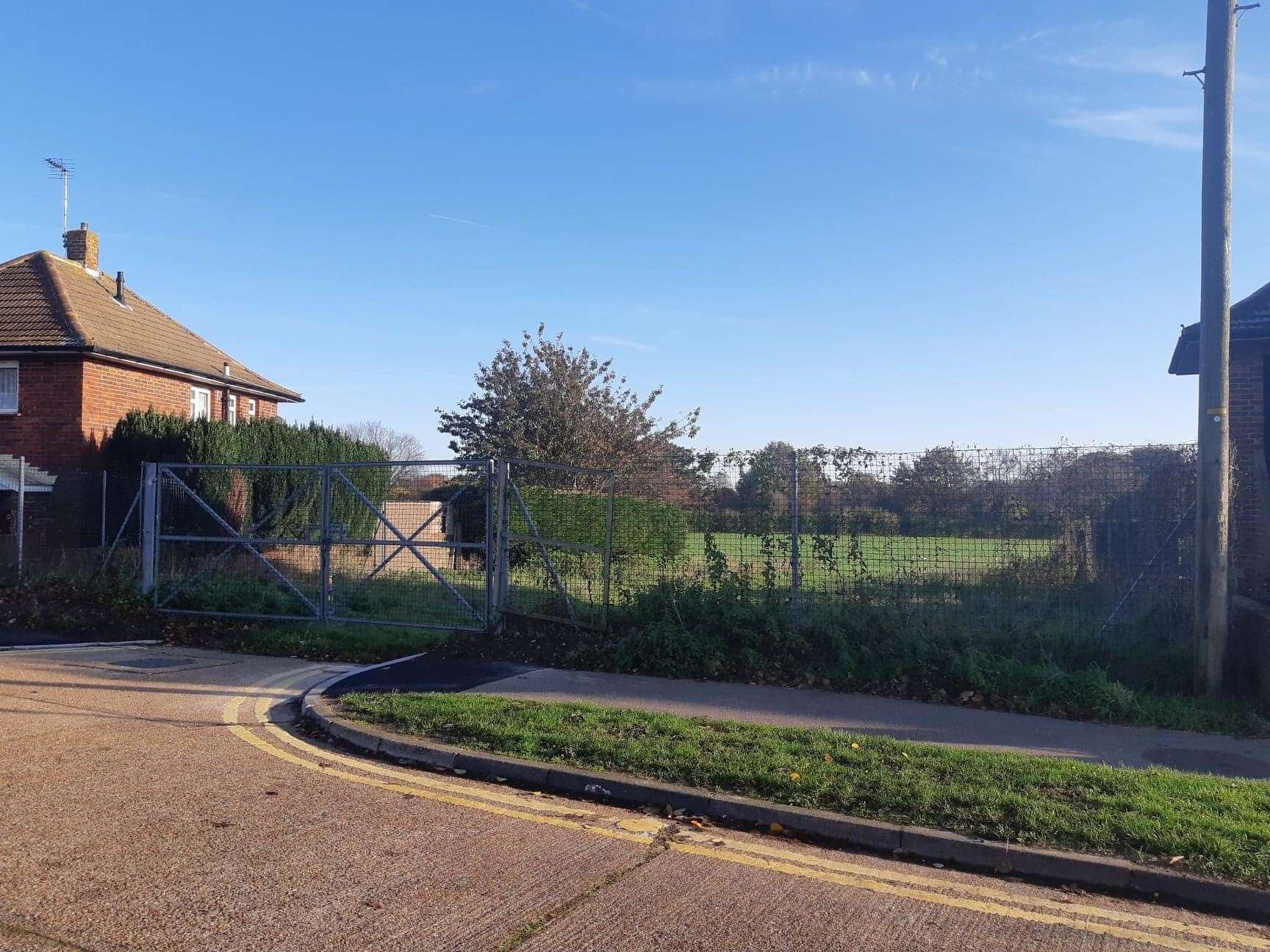 The plans are for 88 homes at the field off Freemens Way in Deal