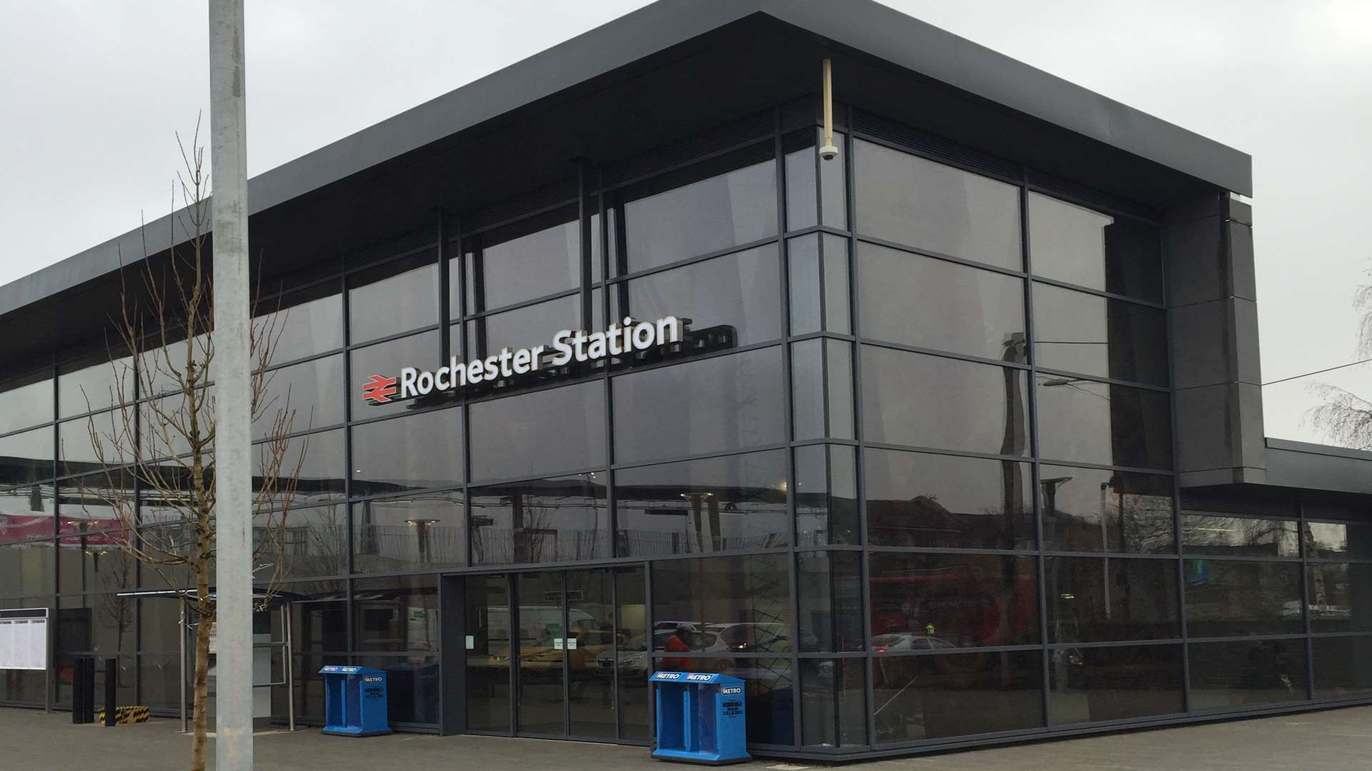The new station was hit by a power cut