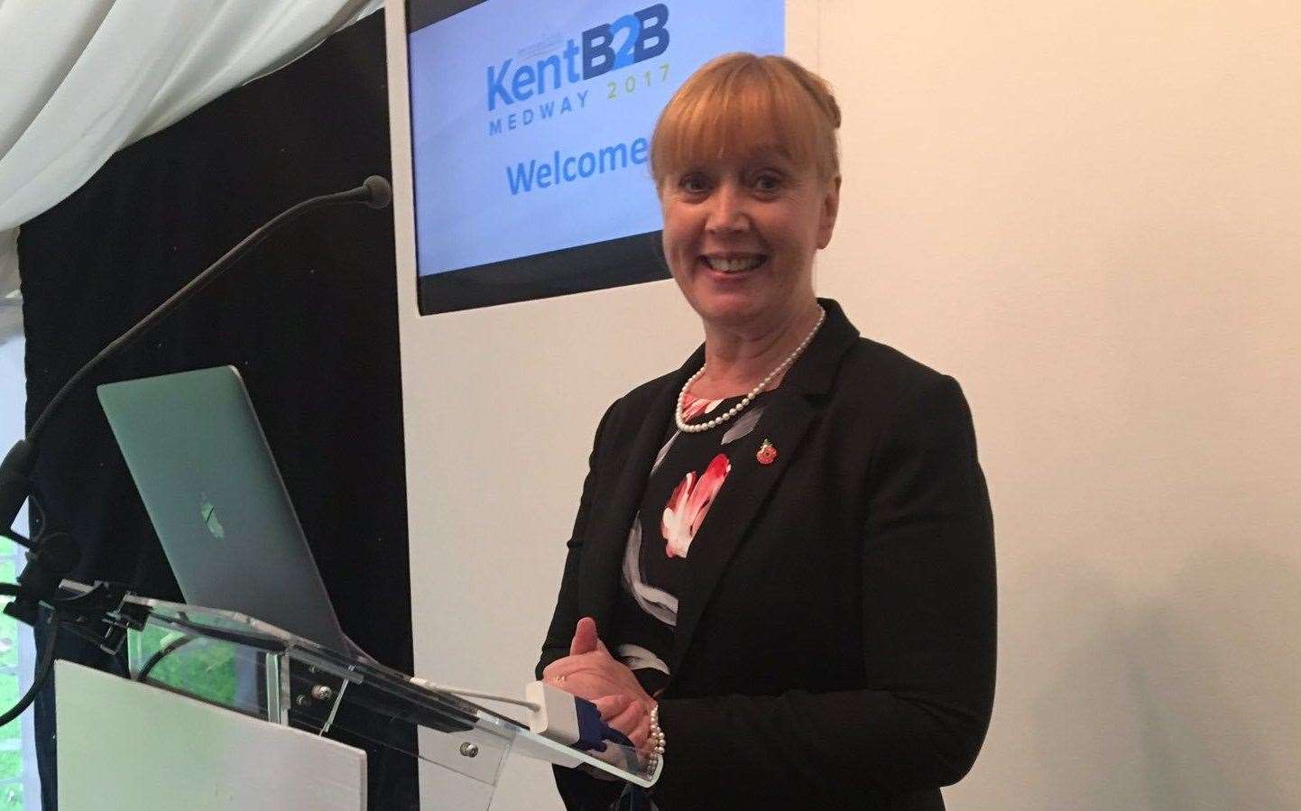 Jo James, CEO of the Kent Invicta Chamber of Commerce, said there was "much to welcome"