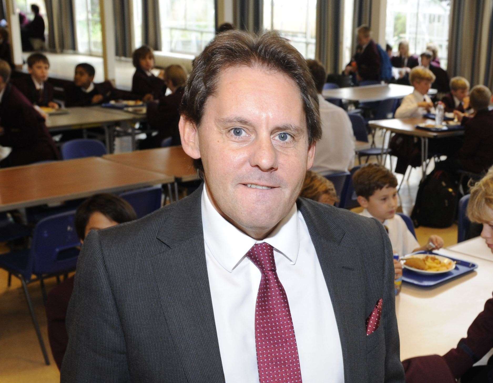 Ken Moffat, head teacher at the Simon Langton Grammar School for Boys