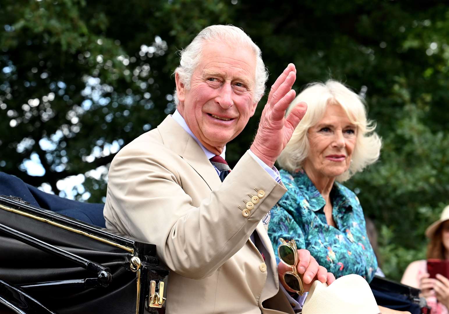 Prince Charles and Camilla Duchess of Cornwall will leave from Buckingham Palace