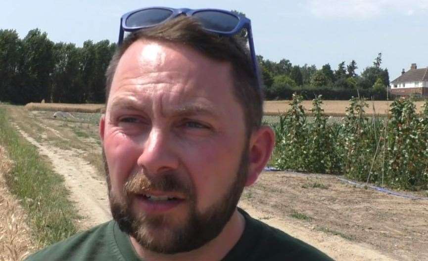 Toby Williams runs a farm near Dartford and is chair of the Kent branch of the National Farmers Union