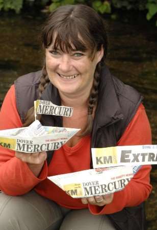 Paper Boat Race organiser Jeannette Harper
