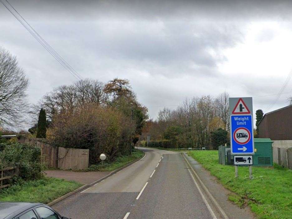 It happened on Seven Mile Lane near the junction for Willow Wents. Picture: Google Street View (63221039)